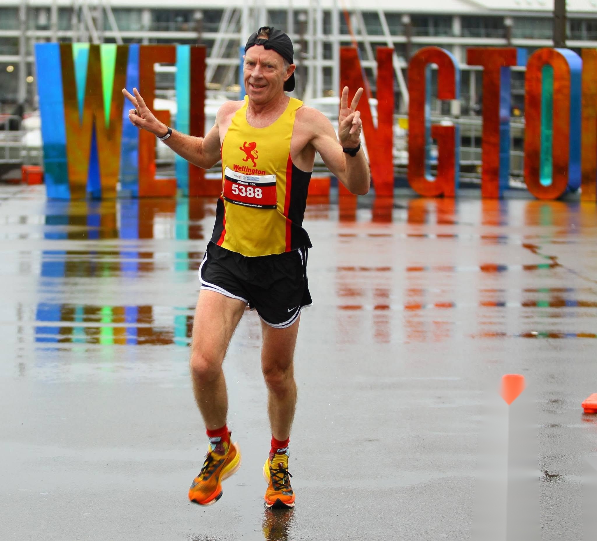 Grant running in Wellington
